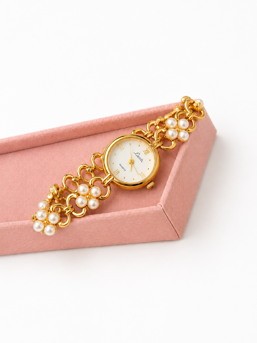 Montre Bracelet Femme Élégance Perle