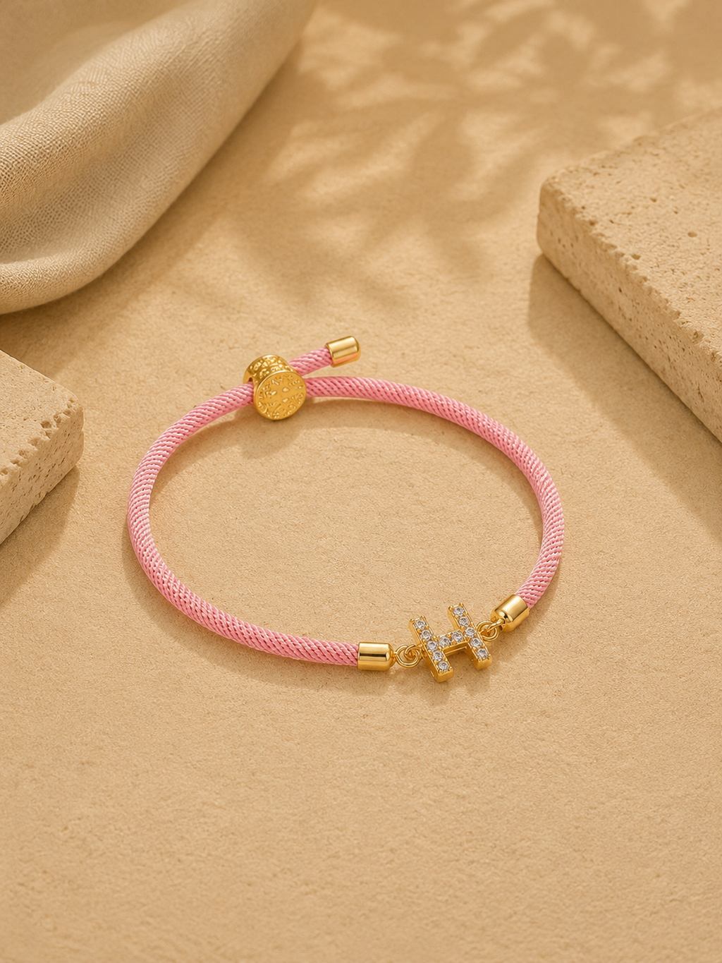 Acier Inoxydable - Bracelet Élégance Rosé