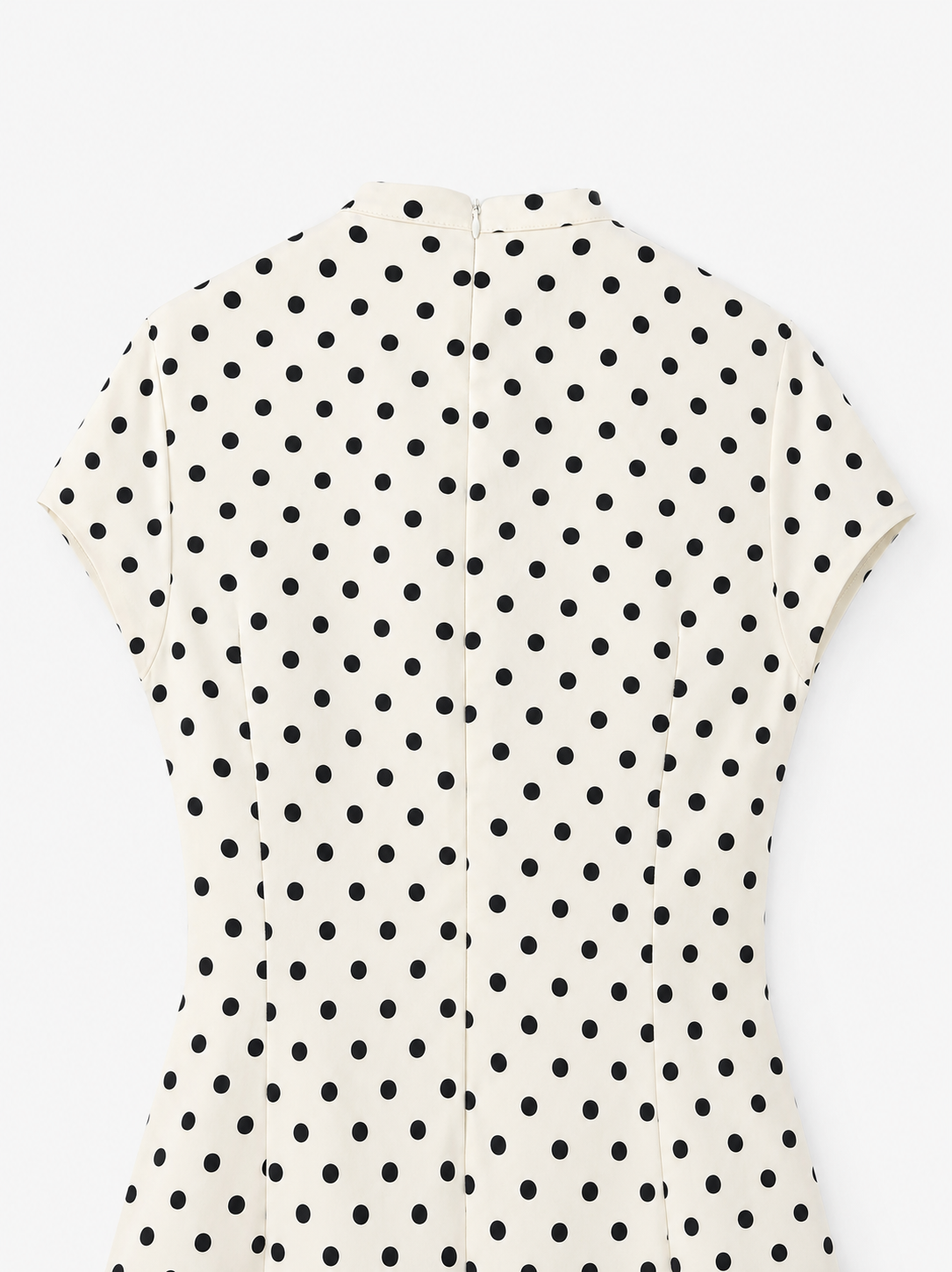 Robe mini vintage à pois