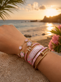 Acier Inoxydable - Bracelet Élégance Rosé
