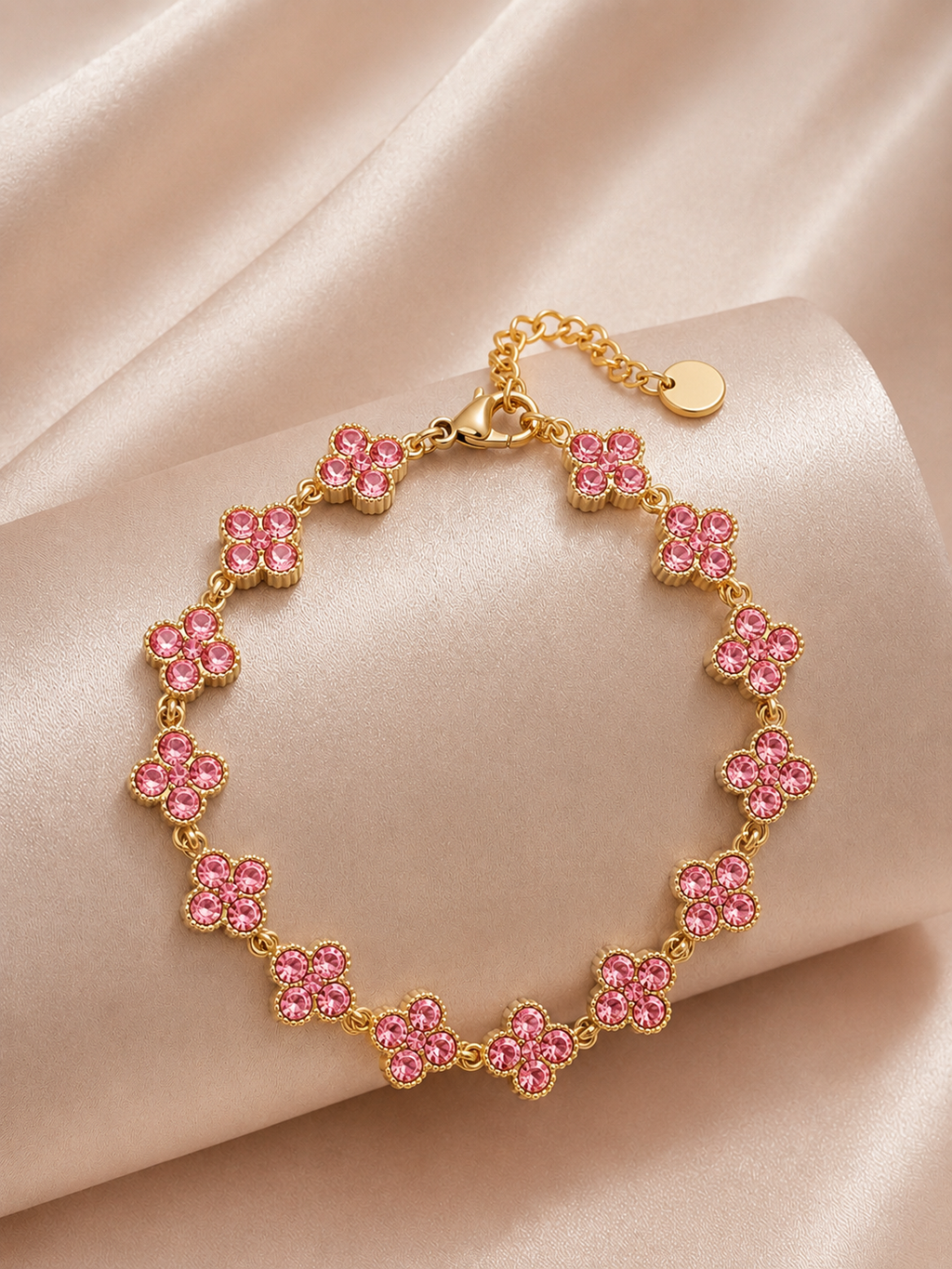 Acier Inoxydable - 1 Bracelet Trèfle