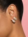 Acier inoxydable - Boucles D’oreilles Scintillantes