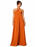 Robe Longue D’Été Terracotta Élégance Bohème