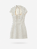 Robe mini vintage à pois