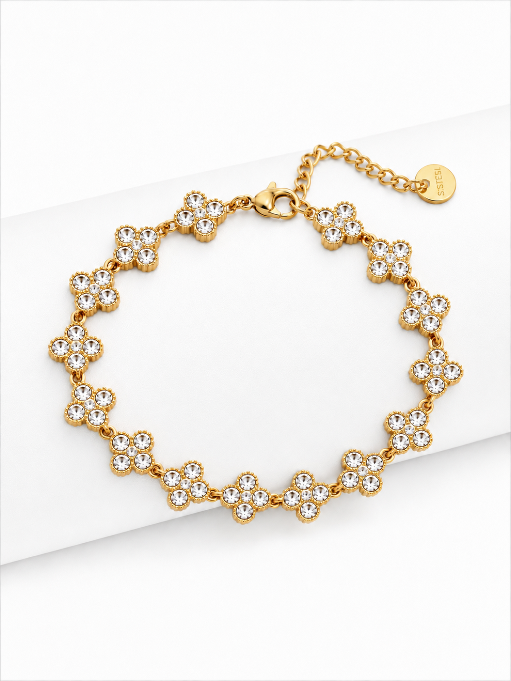 Acier Inoxydable - 1 Bracelet Trèfle