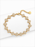 Acier Inoxydable - 1 Bracelet Trèfle