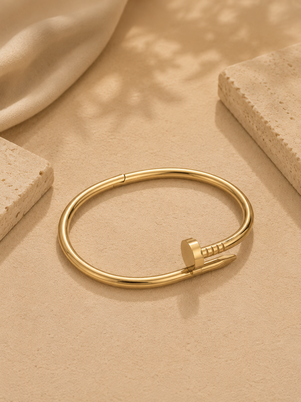 Acier Inoxydable - Bracelet Élégance Rosé