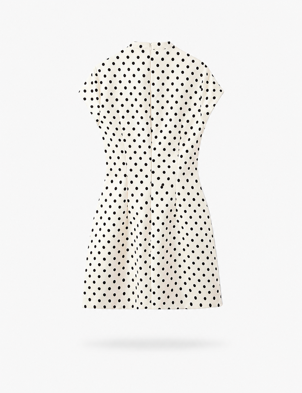 Robe mini vintage à pois