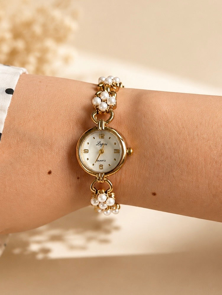 Montre Bracelet Femme Élégance Perle